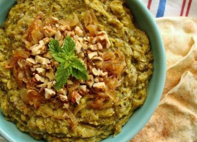 طرز تهیه کشک بادمجان رژیمی مجلسی و خوشمزه به 2 روش