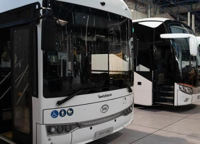 اتوبوس های شهری اسنا گروه بهمن در نمایشگاه مشهد